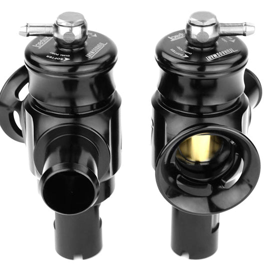 Turbosmart Dual Port Blow Off Valve Kompact Plumb Back Black - BMW Models (inc. 2007-2011 335i)