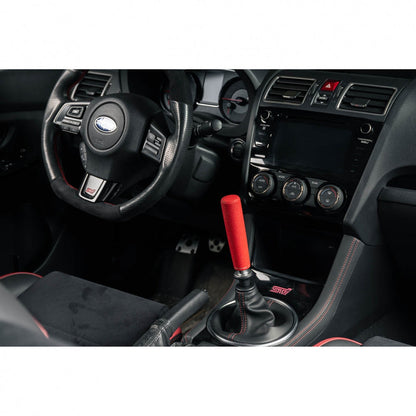 GrimmSpeed Tallboy Shift Knob (M12x1.25) - Aluminum Red - Universal
