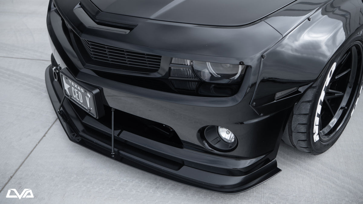 2010-2015 Chevrolet Camaro Lip-Specific V.2 Style Front Splitter - LVA — LVA photo 3