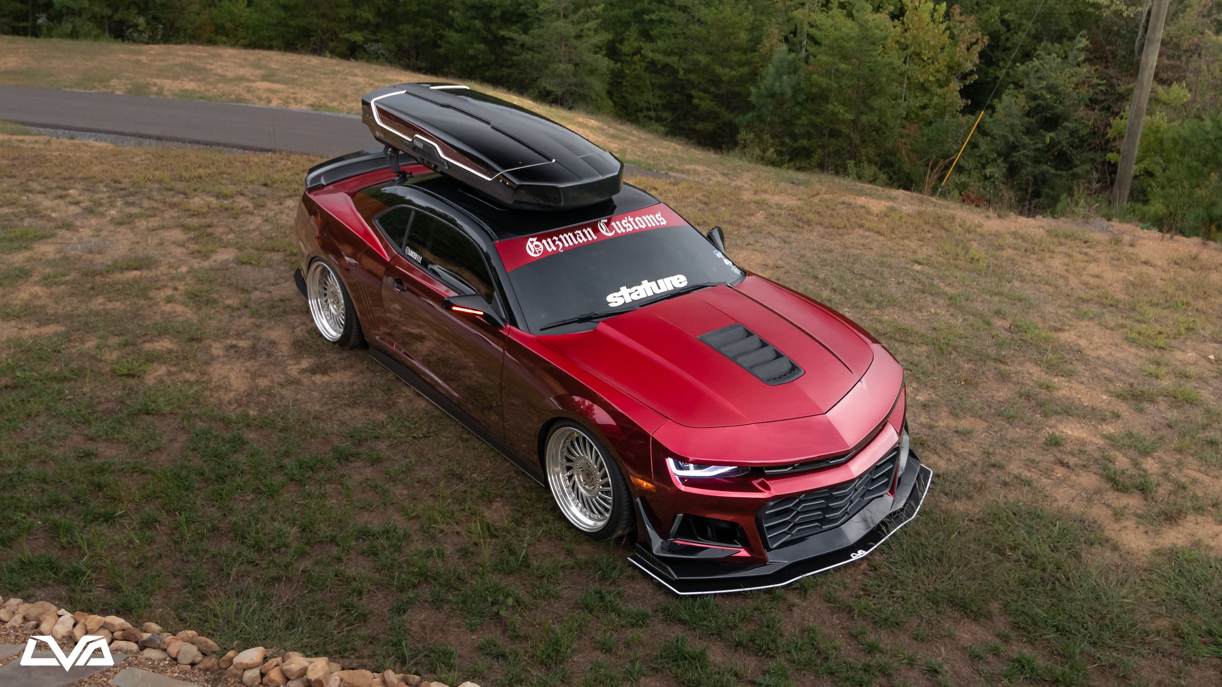 2010-2015 Chevrolet Camaro "ZL1 1LE" Bumper Conversion Front Splitter - LVA