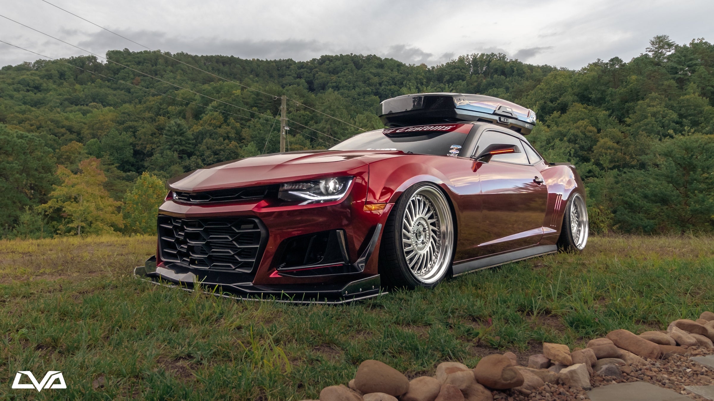 2010-2015 Chevrolet Camaro "ZL1 1LE" Bumper Conversion Front Splitter - LVA