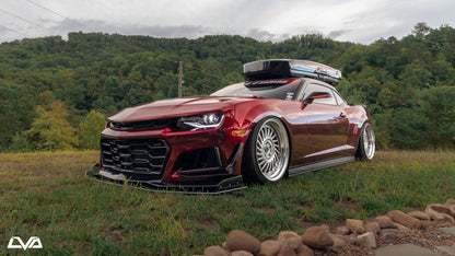 2010-2015 Chevrolet Camaro "ZL1 1LE" Bumper Conversion Front Splitter - LVA — LVA photo 6