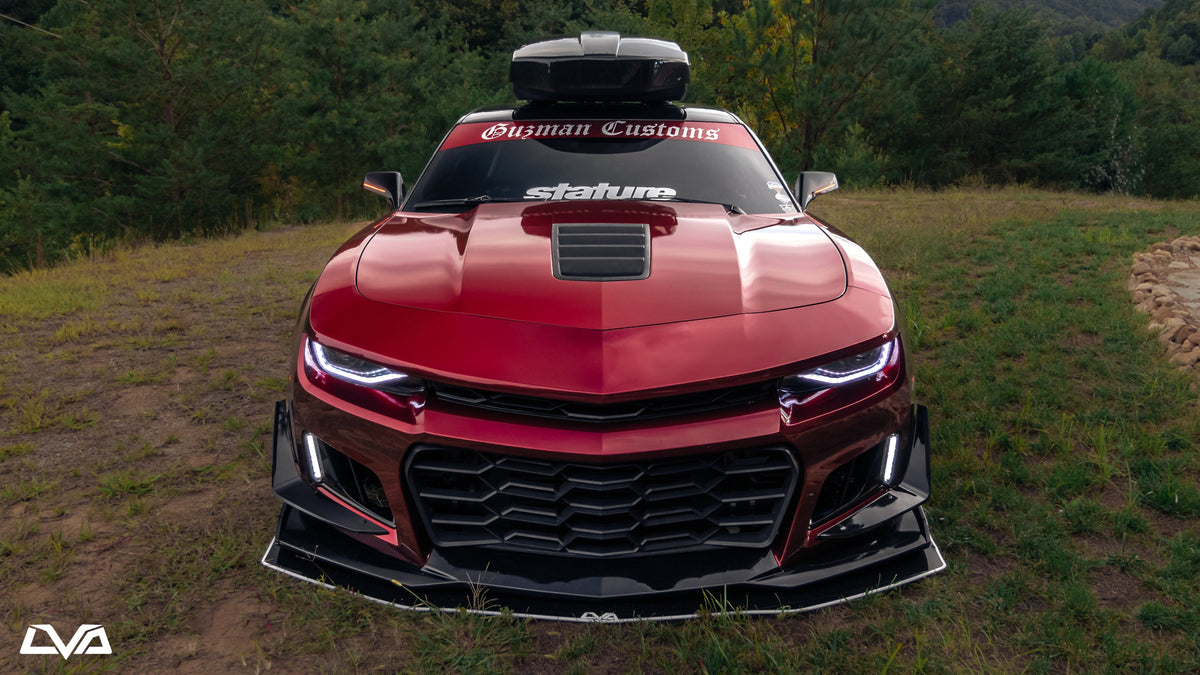 2010-2015 Chevrolet Camaro "ZL1 1LE" Bumper Conversion Front Splitter - LVA — LVA photo 4