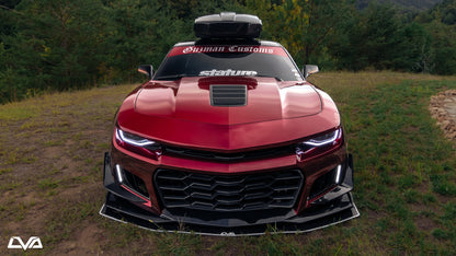 2010-2015 Chevrolet Camaro "ZL1 1LE" Bumper Conversion Front Splitter - LVA — LVA photo 4