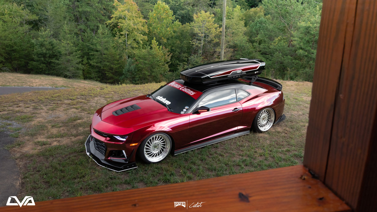 2010-2015 Chevrolet Camaro "ZL1 1LE" Bumper Conversion Front Splitter - LVA — LVA photo 3