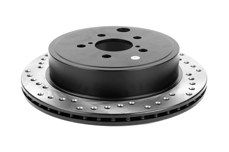 Stoptech Drilled Rear Rotor Pair - 2013-2016 Scion FR-S / 2013-2020 Subaru BRZ / 2017-2019 Toyota 86
