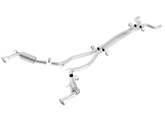 Borla 2010 Camaro 6.2L V8 S Type Catback Exhaust (does not work w/ factory ground affects package -