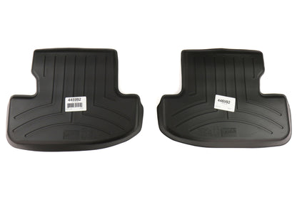 Weathertech Rear Floorliner Set Black - 2015-2017 Ford Mustang