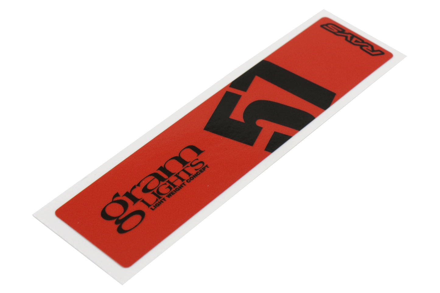 Gram Lights 57DR / 57CR Spoke Sticker Red - Universal