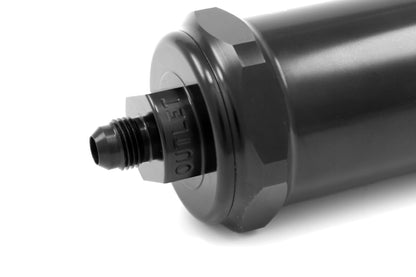 Fuelab Black- In-Line Fuel Filter Standard Length - Universal