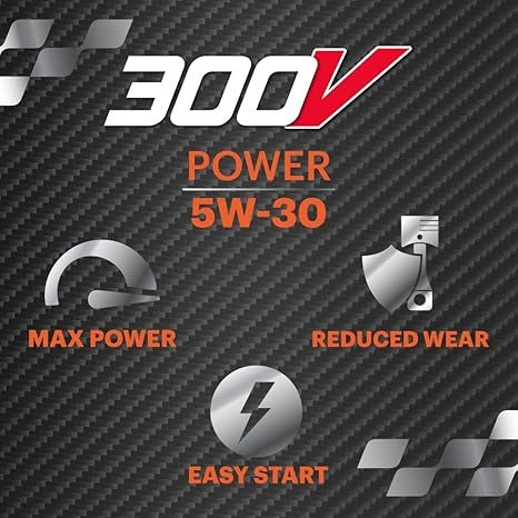 Motul 300V POWER 5W-30 10X2L Motor Oil - Universal