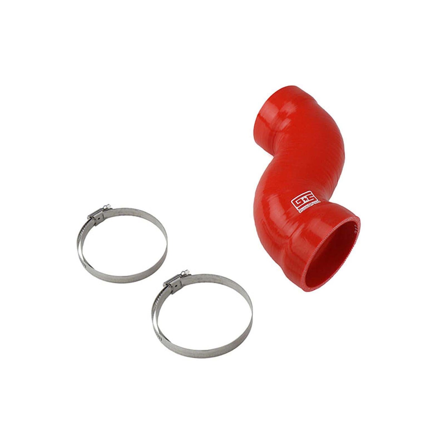 GrimmSpeed Post MAF Hose Kit Red w/ OEM Sound Generator Tube Delete - 2008-2014 Subaru WRX / STI / 2018-2021 STI