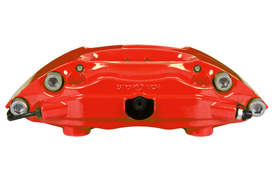 Stoptech ST-40 Big Brake Kit Front 332mm Red Slotted Rotors - 2005-2009 Subaru Legacy GT