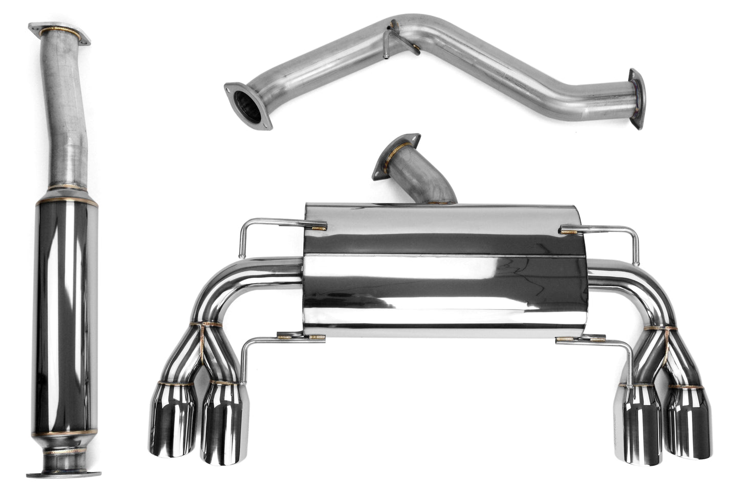GReddy Supreme SP Cat Back Exhaust - 2008-2014 Subaru STI Hatchback