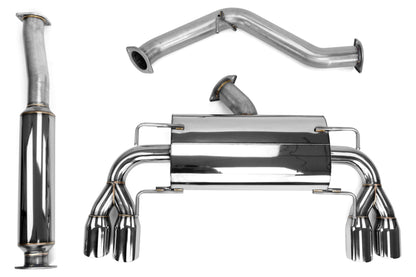 GReddy Supreme SP Cat Back Exhaust - 2008-2014 Subaru STI Hatchback