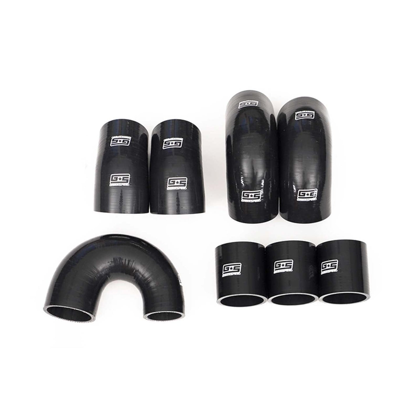 GrimmSpeed Front Mount Intercooler Kit Black Core w/ Black Piping - 2015-2021 Subaru WRX / STI