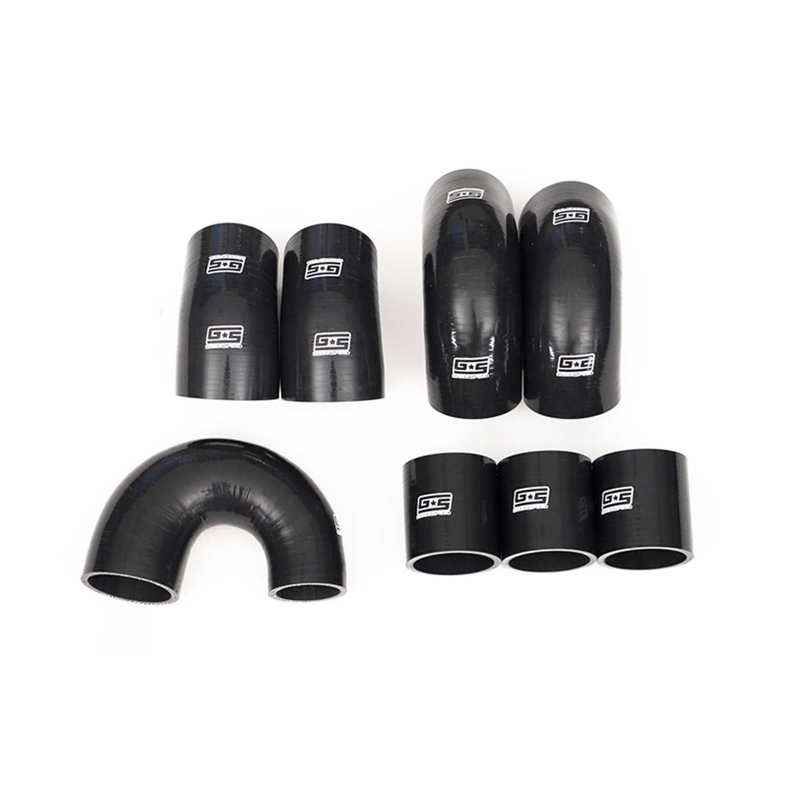 GrimmSpeed Front Mount Intercooler Kit Black Core w/ Black Piping - 2015-2021 Subaru WRX / STI