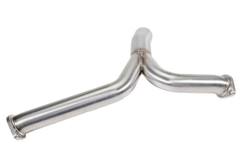 PERRIN Stainless Steel Midpipe w/Resonator 3in. (Fits OEM/Aftermarket Mufflers) - 2022-2026 Subaru WRX