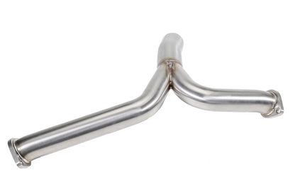 PERRIN Stainless Steel Midpipe w/Resonator 3in. (Fits OEM/Aftermarket Mufflers) - 2022-2026 Subaru WRX