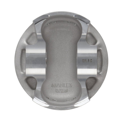 Manley Subaru EJ25 100mm Bore Over Size .5mm Extreme Duty Flat Top Piston Set with Rings