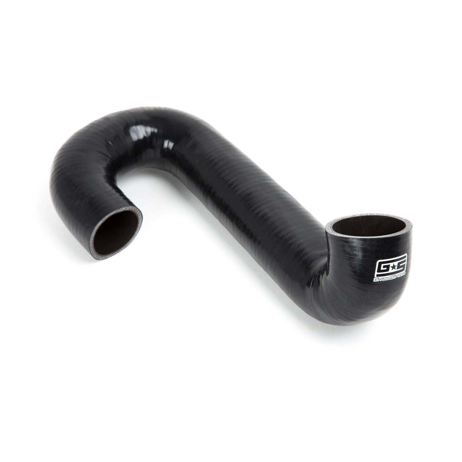GrimmSpeed Top Mount Intercooler Turbo Outlet Hose Black - 2008-2014 Subaru WRX / 2005-2009 Legacy GT