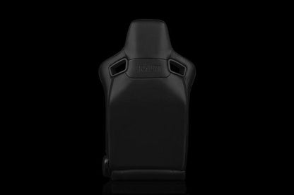 Braum Elite-X Series Sport Seats - Black Diamond (Grey Stitching) Pair - Universal