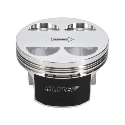 Manley Subaru EJ25 100mm Bore Over Size .5mm Extreme Duty Flat Top Piston Set with Rings