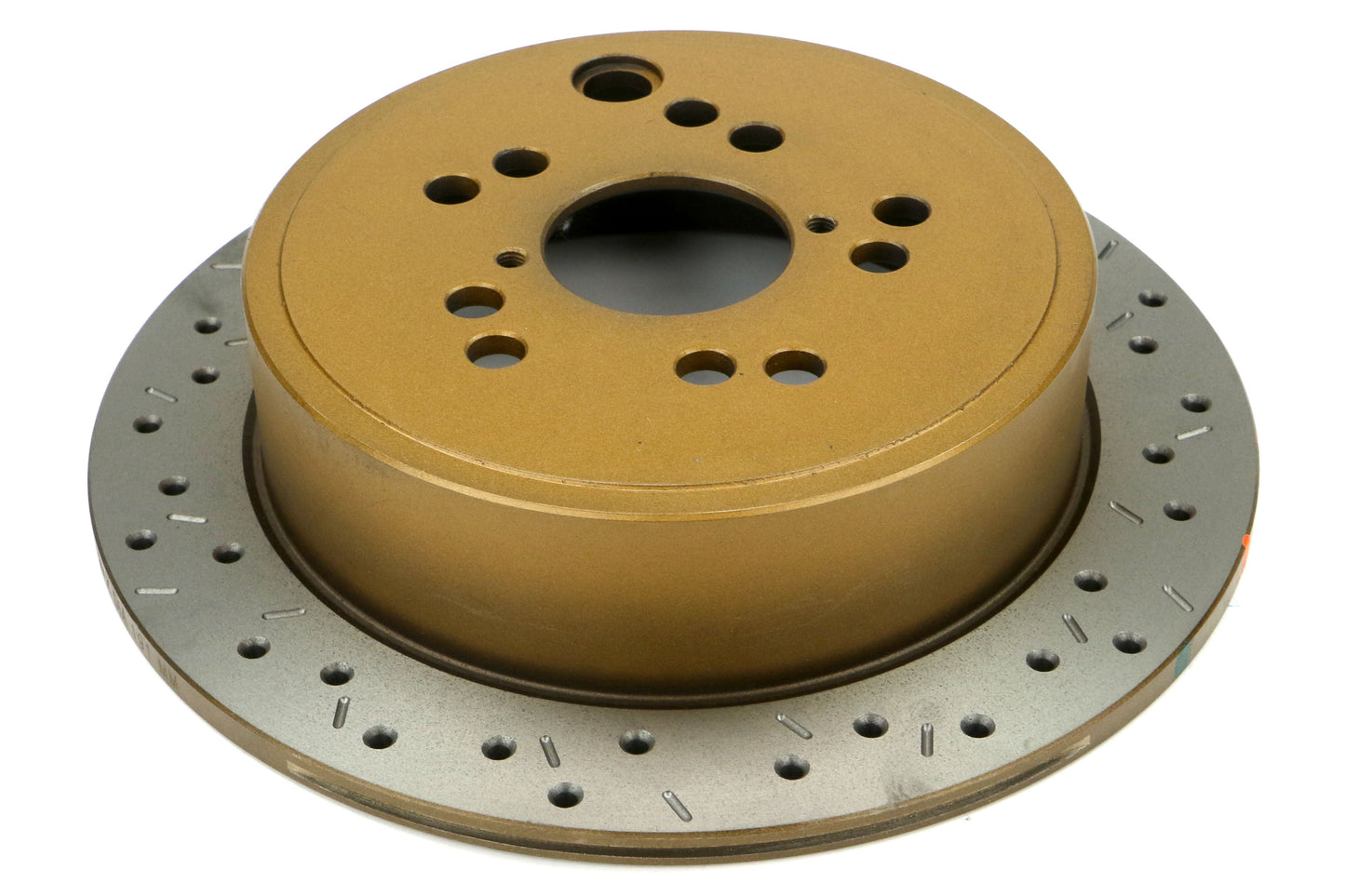 DBA 4000 Series Drilled/Slotted Rotor Rear Pair - Subaru Models (inc. 2008-2021 WRX / 2009-2014 Forester)