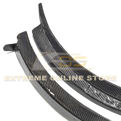 Chevrolet Corvette C7 DRY CARBON FIBER Front Fender Flares Wheel Trim