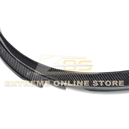 Chevrolet Corvette C7 DRY CARBON FIBER Front Fender Flares Wheel Trim