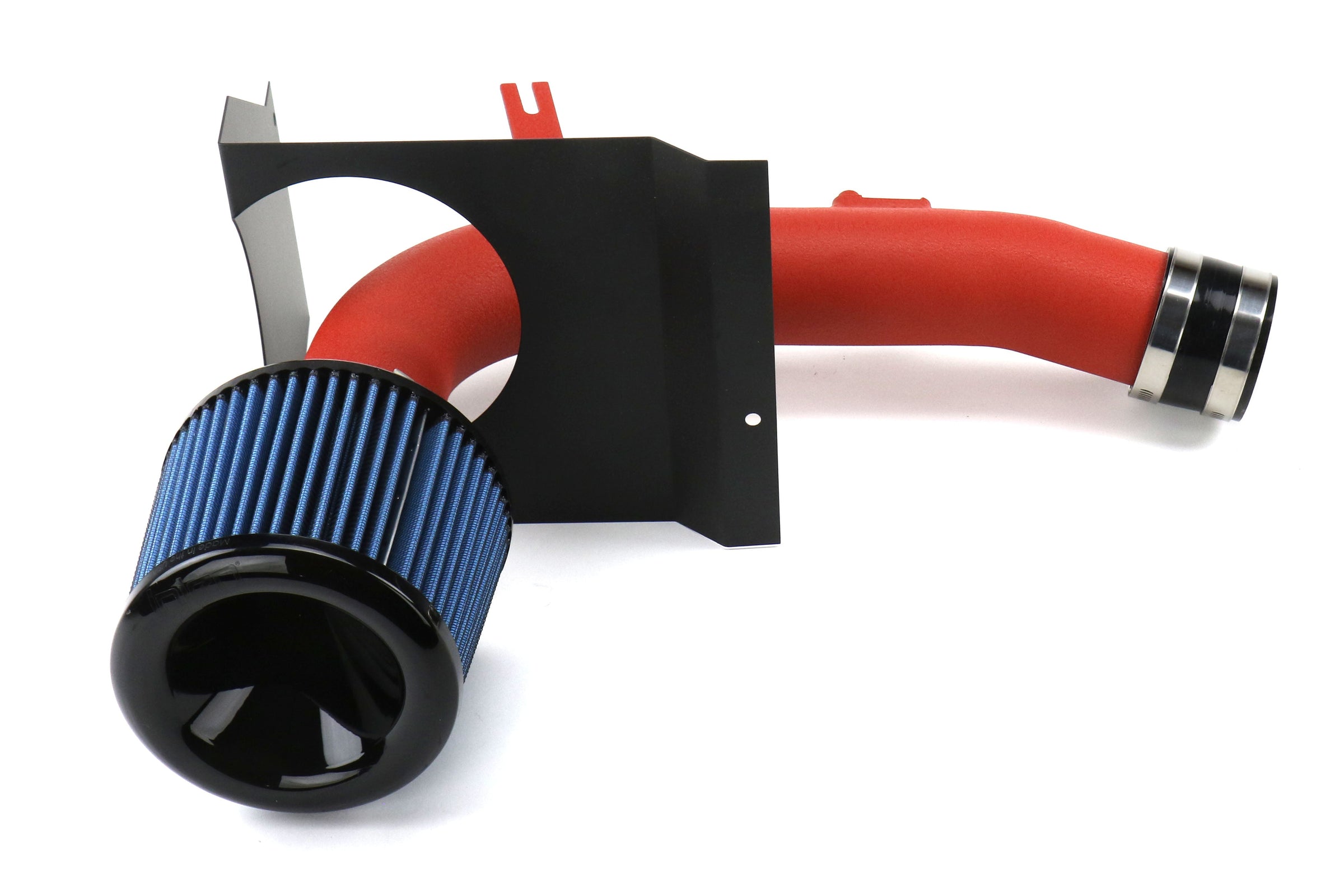 Injen Cold Air Intake Wrinkle Red - 2008-2014 Subaru WRX / STI