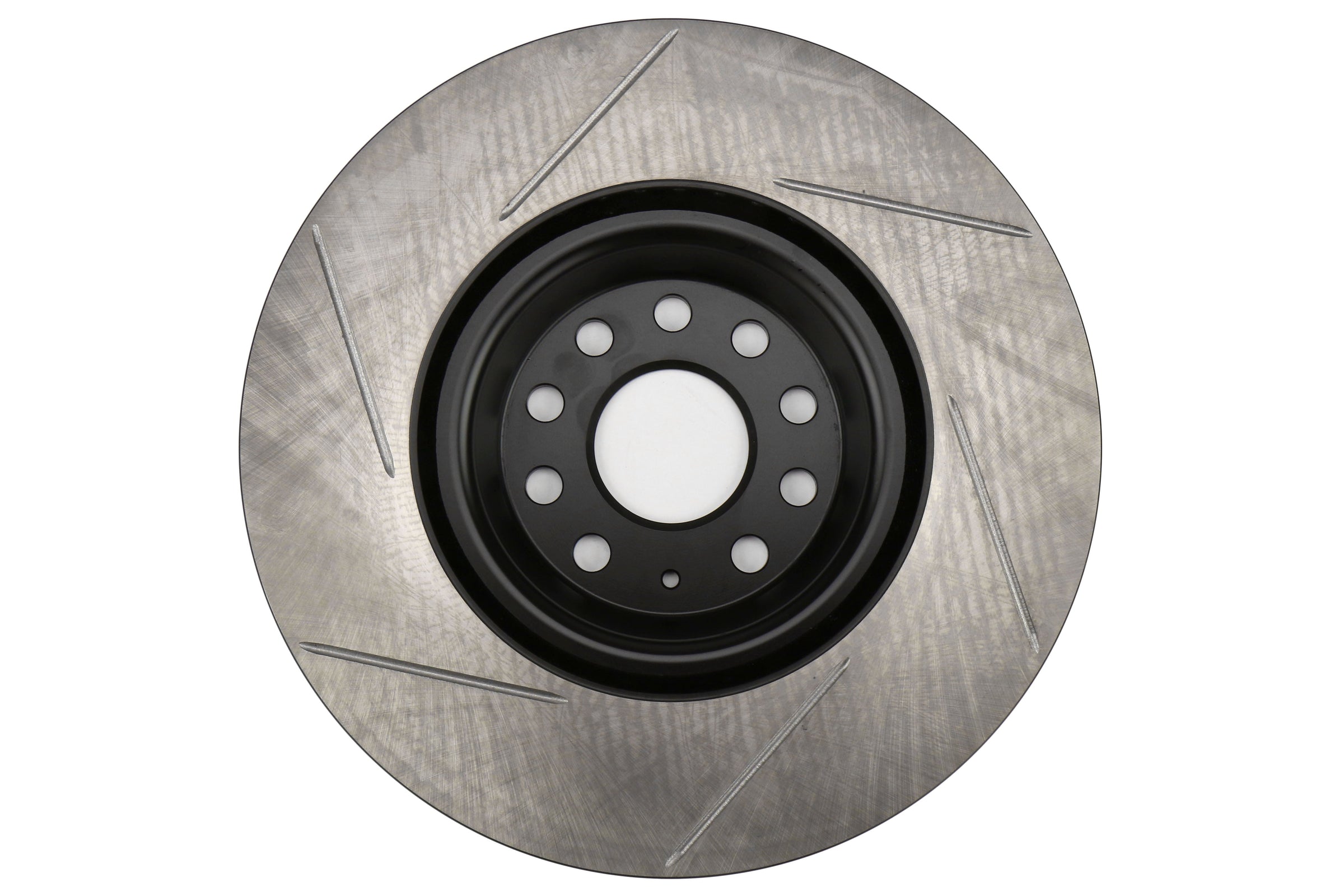 Stoptech Slotted Rear Left Rotor Single - Volkswagen Models (inc. 2015-2019 GTI PP / 2016-2019 Golf R)