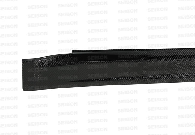Seibon Carbon Fiber VR Style Side Skirts - 2008-2015 Mitsubishi Evo X
