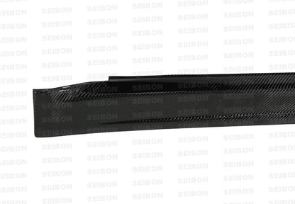 Seibon Carbon Fiber VR Style Side Skirts - 2008-2015 Mitsubishi Evo X