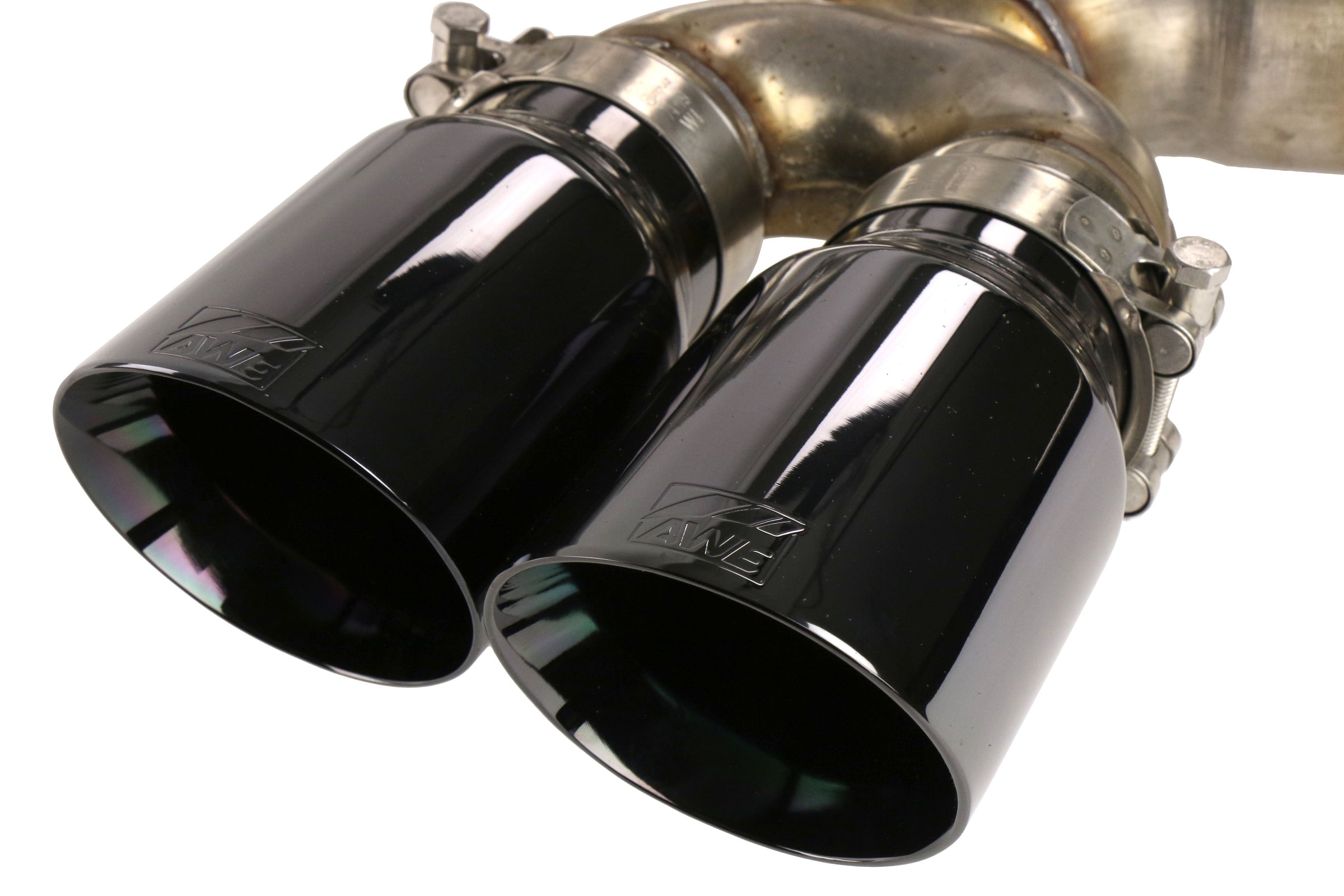 AWE Touring Edition Resonated Cat-Back Exhaust (Diamond Black Tip) - 2013-2018 Ford Focus ST