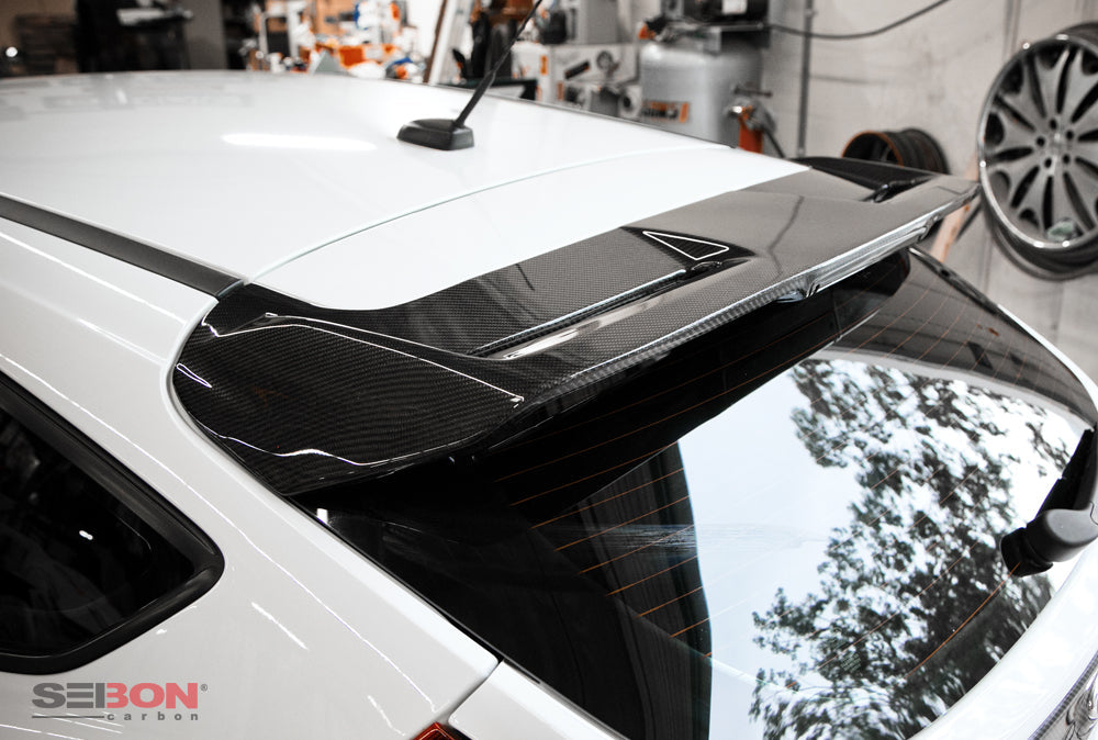 Seibon Carbon Fiber OE Style Rear Spoiler - 2012-2013 Ford Focus