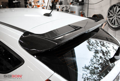 Seibon Carbon Fiber OE Style Rear Spoiler - 2012-2013 Ford Focus