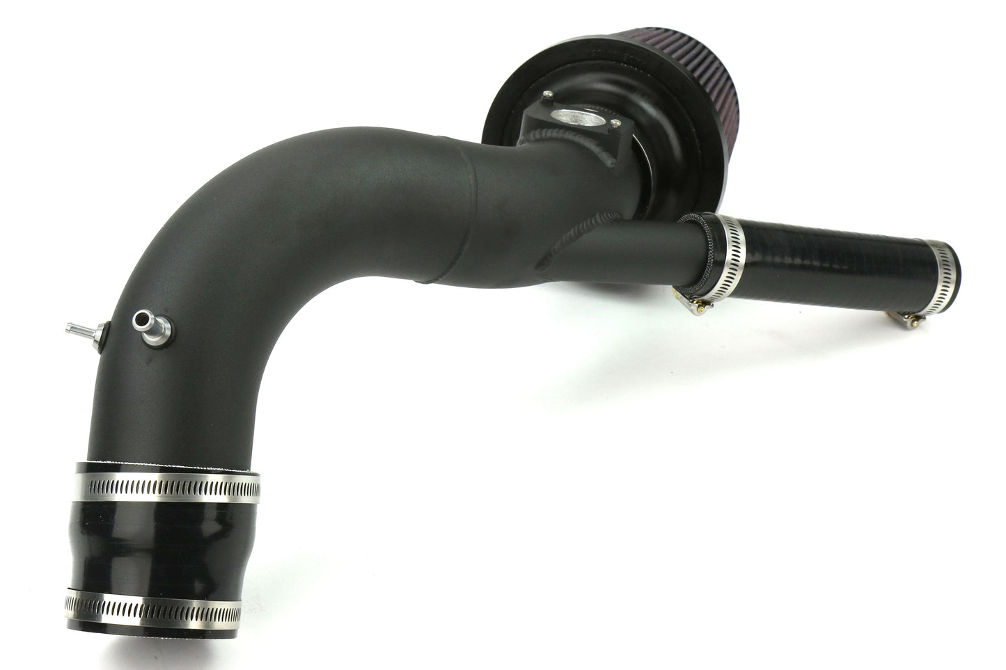 AMS Performance Intake Black w/ Breather Bungs - 2008-2015 Mitsubishi Evo X
