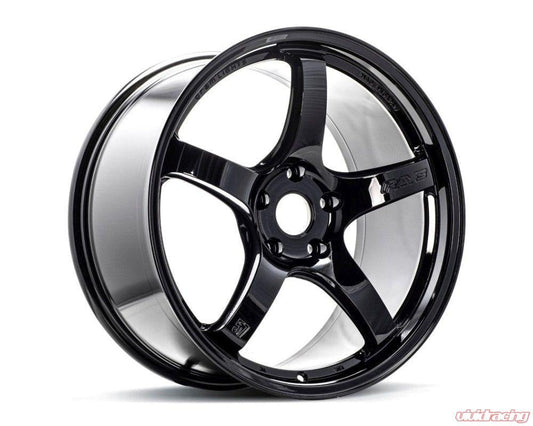 Rays Gram Lights 57CR Glossy Black 19x9.5 +25mm 5x112 (Front)(Single Wheel) - 2020-2024 Toyota GR Supra