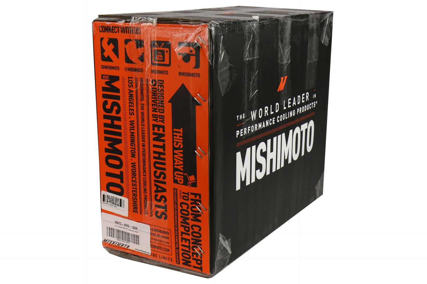 Mishimoto Transmission Cooler Black - 2015-2021 Subaru WRX CVT