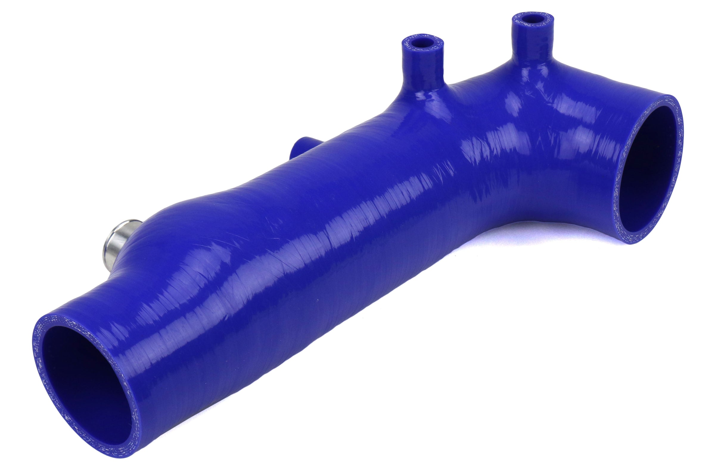 Torque Solution Turbo Inlet Hose Blue - 2002-2007 Subaru WRX / 2004-2021 STI / 2005-2009 Legacy GT / Outback