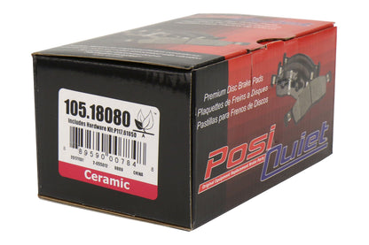 Stoptech PosiQuiet Ceramic Brake Pads Rear - Subaru Models (inc. 2015-2024 WRX w/ Eyesight)