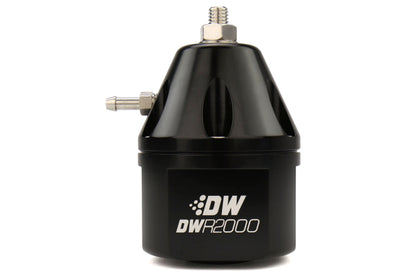 DeatschWerks DWR2000 Adjustable Fuel Pressure Regulator Black - Universal