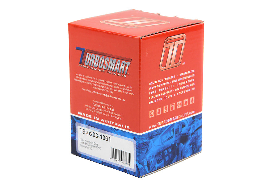 Turbosmart BOV Kompact Dual Port - 2013-2018 Ford Focus ST