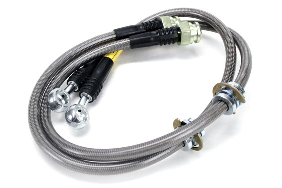 Stoptech Stainless Steel Brake Lines Rear - 2002-2007 Subaru WRX