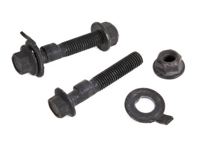 BMR 15-17 S550 Mustang Front Camber Bolts (2.5 Degree Offset) - Black