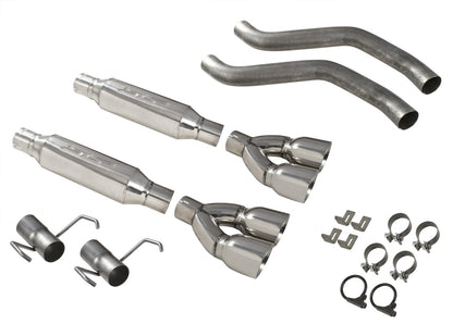 SLP 2005-2013 Chevrolet Corvette C6 LoudMouth Axle-Back Exhaust System