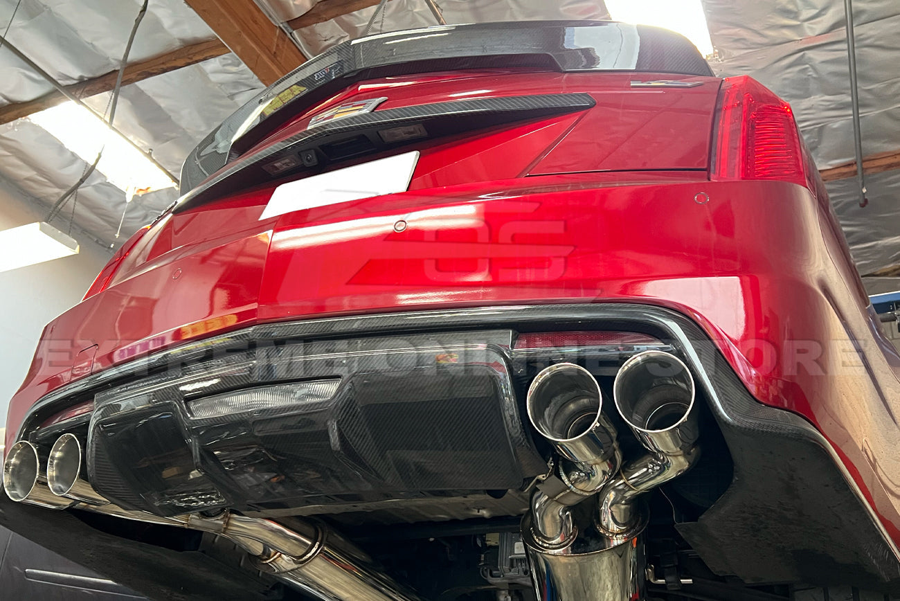 2016-19 Cadillac CTS-V Dual-Mode Mufflers Axle-Back Exhaust System