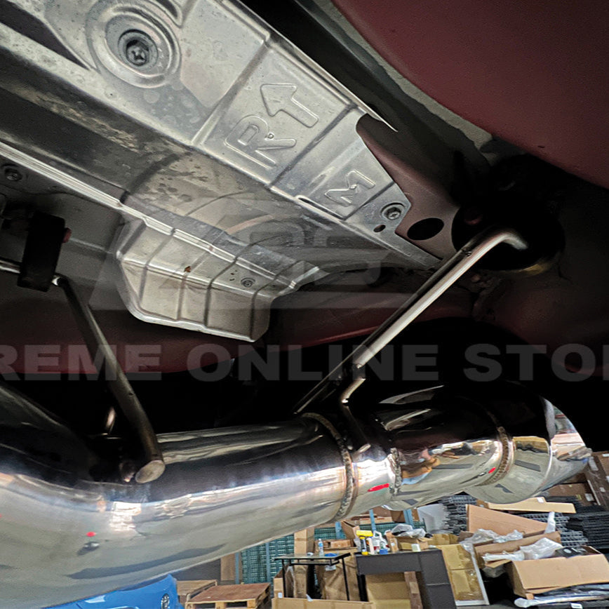 2022-Up Subaru WRX | Axle Back Muffler Delete Single Wall 4" Quad Tips Exhaust