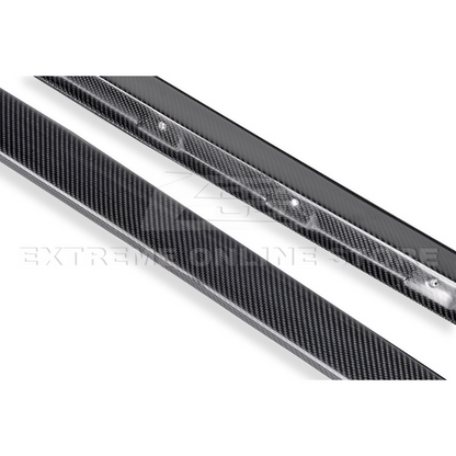 Corvette C6 Base Model Extended Front Splitter Lip & Side Skirts Rocker Panels